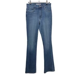 Joe's Jeans The Viola Bootcut Womens 26 Blue High Rise Bootcut Faded Whiskered